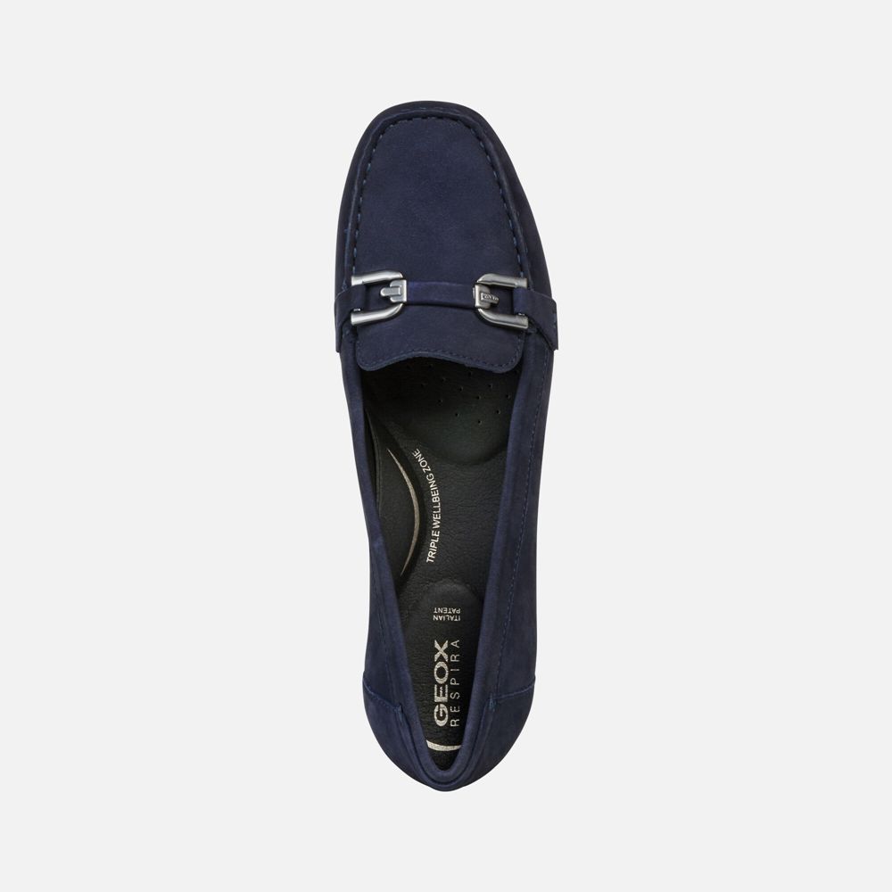 Mocassin Geox Annytah - Bleu Foncé - Femme 067345-XEP